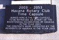 Image for Havana Rotary Club Time Capsule - Illinois