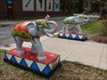 Image for (Circus Elephants), (sculpture). - San Antonio, TX USA