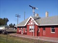 Image for Only Remaining Railroad Depot in Iron County, Wisconsin - Mercer, WI