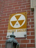 Image for Massac County Courthouse Fallout Shelter Sign - Metropolis, Illinois