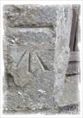 Image for Cut Bench Mark - St Peter's & St Paul's Church, Temple Ewell, Kent, UK.