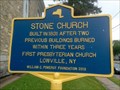 Image for Stone Church - Lowville, Lewis, New York