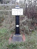 Image for Trent And Mersey Canal Milepost, Rugeley, Staffordshire (Brindley Bank)