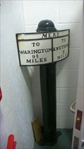 Image for Altrincham and Warrington Mile markers, Lakeland Motor Museum