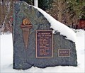 Image for New cenotaph on display at ... Fruitvale, BC