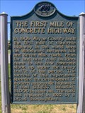 Image for First Mile of Concrete Highway - Woodward Avenue M-1