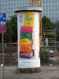 Image for Concrete Advertising Column - Goldsteinstrasse - Frankfurt am Main - Germany - Hessen