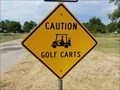 Image for Caution - Golf Carts - Little City, OK