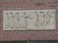 Image for University of Illinois Memorial Stadium Reliefs: The Presentation of the Victory Wreath - Champaign, IL