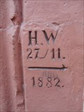 Image for High Water Marker 'Mittelgasse 3' Neustadt, Germany, RP