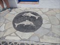 Image for Dolphin mosaic, Mandraki, Nisyros, Greece