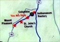 Image for You Are Here Maps-Road to Nashville-Columbia Artillery Duel - Columbia TN