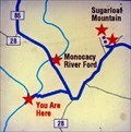 Image for You Are Here Map - Monocacy Aqueduct Too Tough To Crack - Dickerson MD