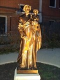 Image for St. Joseph holding the baby Jesus - Fredericksburg, TX