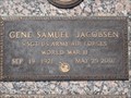 Image for Gene Samuel Jacobsen, grave - Bataan Survivor - Murray City, Utah