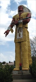 Image for Hiawatha Worlds Largest Indian, Ironwood MI