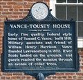 Image for Vance-Tousey House - Lawrenceburg, IN