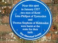 Image for John Phillpot and Thomas Stephens at Wye, Kent. UK