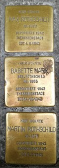 Image for Max & Martin Rothschild, Babette Marx - Bad Cannstatt, Germany, BW
