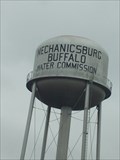 Image for Co-op Water Tower  -  Mechanicsburg-Buffalo, Illinois