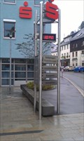 Image for Time & Temperature sign in Ludwigsstadt/ Bayern/ Deutschland
