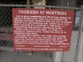 Image for Founding of Montrose - Montrose, Colorado