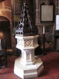 Image for Font, St Peters Church, Wategate Street, Chester, Cheshire, UK