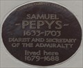 Image for Samuel Pepys - Buckingham Street, London, UK