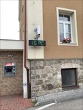Image for Time and Temperature Sign - Cerná v Pošumaví, Czech Republic