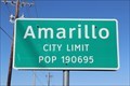 Image for Amarillo, TX - Population 190695