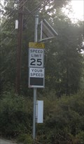 Image for Solar Powered Speed Sign - Potter Valley, CA