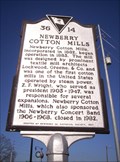 Image for 36 14 - NEWBERRY COTTON MILLS