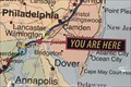 Image for You Are Here - Discover Delaware Map - Newark, DE