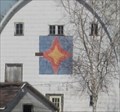 Image for North Star Barn Quilt, rural Wellsburg, IA
