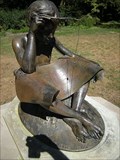 Image for statue of Boy with Spider, Oilfields Gardens, Indianapolis, Indiana