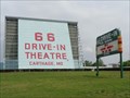 Image for 66 Drive-In Theatre - Satellite Oddity - Carthage, Missouri, USA.