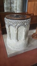 Image for Norman Font - St Mary - Donhead St Mary, Wiltshire
