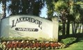 Image for Lakeridge Winery