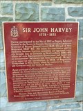Image for CNHP - Sir John Harvey 1778-1852 - St. John's, Newfoundland and Labrador