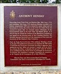 Image for Anthony Henday of the Hudson's Bay Company - Innisfail, AB, Canada