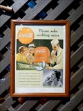 Image for Vintage Coca Cola Ads - Cracker Barrel - Holyoke, MA