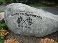 Image for Santa Fe Speedway memorial boulder - Willow Springs, IL