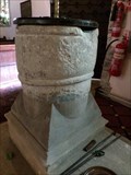 Image for Medieval Font - St Mary Church - Vale of Glamorgan, Wales.