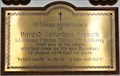 Image for Lance Corporal Harold Robertson Kissack Memorial Tablet – St. Mary de Ballaugh – Ballaugh, Isle of Man