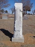 Image for James S. Burris - Sunset Cemetery - Sunset, TX