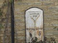 Image for Cast-Iron Milestone - Peartree Cottage, High Street, Sharnbrook, Bedfordshire, UK