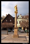 Image for Baroque Marian Column, Jablonné nad Orlicí, Czech Republic