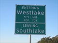 Image for Westlake, TX - Population 703