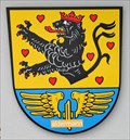 Image for Wappen der Gemeinde am Bürgerhaus - Neuenmarkt/BY/Germany