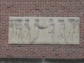 Image for University of Illinois Memorial Stadium Reliefs: The Welcome of the American Soldiers in France - Champaign, IL
